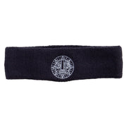 Aztec Logo Embroidered Head Band (Terry) - Dk-Grey OSFM