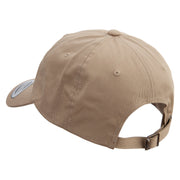 Vintage Summer Surfing Logo Unstructured Low Profile 6 panel Cotton Cap - Khaki OSFM