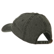 Feeling Lucky Embroidered Washed Cap