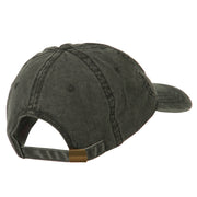 Feeling Lucky Embroidered Washed Cap