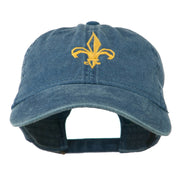 Fleur de lis Embroidered Cap