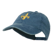 Fleur de lis Embroidered Cap