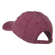 Fishing Fly Embroidered Washed Cap