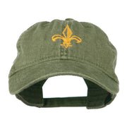 Fleur de lis Embroidered Cap