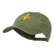 Fleur de lis Embroidered Cap