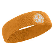 Aztec Logo Embroidered Head Band (Terry) - Yellow OSFM