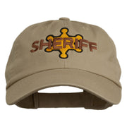 Sheriff Badge Embroidered Low Profile Cap