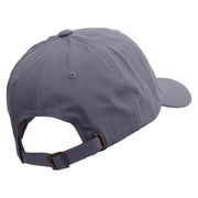 Vintage Summer Surfing Logo Unstructured Low Profile 6 panel Cotton Cap - Dk-Grey OSFM