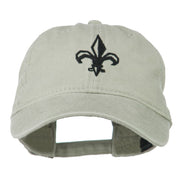 Fleur de lis Embroidered Cap