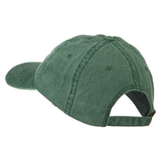 Fishing Fly Embroidered Washed Cap