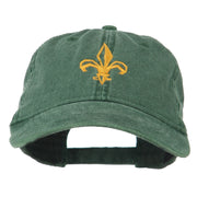 Fleur de lis Embroidered Cap