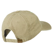 Feeling Lucky Embroidered Washed Cap