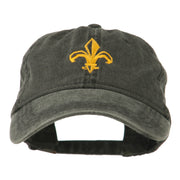 Fleur de lis Embroidered Cap