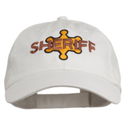 Sheriff Badge Embroidered Low Profile Cap