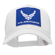 US Air Force Small Wings Patched Cotton Mesh Cap