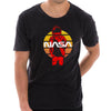 NASA Rock Astronaut Designed Unisex Cotton Vintage Short Sleeve T-Shirt