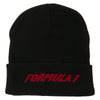 Auto Racing Formula 1 Embroidered Long Beanie