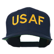 USAF Military Embroidered Flat Bill Cap