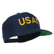 USAF Military Embroidered Flat Bill Cap