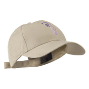 Female Golfer Outline Embroidered Cap