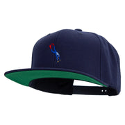 Deep Diving Icon Embroidered Wool Blend Prostyle Snapback - Navy OSFM