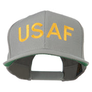 USAF Military Embroidered Flat Bill Cap