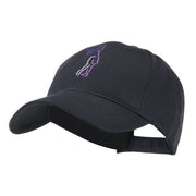 Female Golfer Outline Embroidered Cap