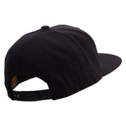 Deep Diving Icon Embroidered Wool Blend Prostyle Snapback - Black OSFM