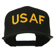 USAF Military Embroidered Flat Bill Cap