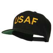 USAF Military Embroidered Flat Bill Cap