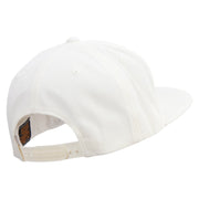 Deep Diving Icon Embroidered Wool Blend Prostyle Snapback - Natural OSFM