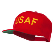 USAF Military Embroidered Flat Bill Cap