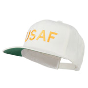 USAF Military Embroidered Flat Bill Cap