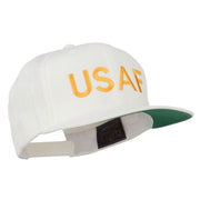 USAF Military Embroidered Flat Bill Cap