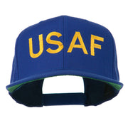 USAF Military Embroidered Flat Bill Cap