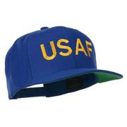 USAF Military Embroidered Flat Bill Cap