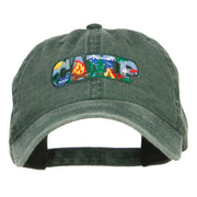 Camping Fun Patch Washed Cap