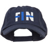 Finland FIN Flag Embroidered Low Profile Cap