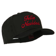 Feliz Navidad Christmas Embroidered Cap