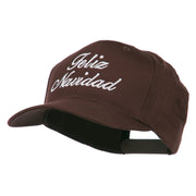 Feliz Navidad Christmas Embroidered Cap