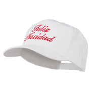 Feliz Navidad Christmas Embroidered Cap