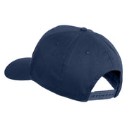 Combat Infantryman Patched Solid Cotton Twill Pro Style Cap - Navy OSFM