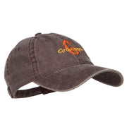 G for Grandpa Embroidered Washed Cap