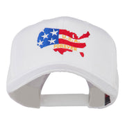 United States with USA Forever Embroidered Cap