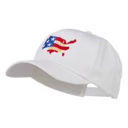 United States with USA Forever Embroidered Cap