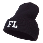 FL Florida State Embroidered Cuff Beanie