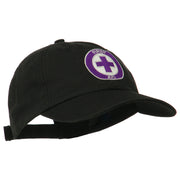 First Aid Logo Embroidered Pigment Dyed Cotton Cap