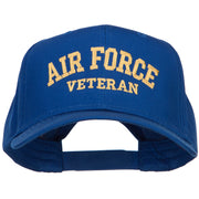 Air Force Veteran Letters Embroidered Cotton Cap