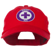 First Aid Logo Embroidered Pigment Dyed Cotton Cap