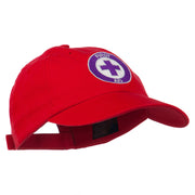 First Aid Logo Embroidered Pigment Dyed Cotton Cap